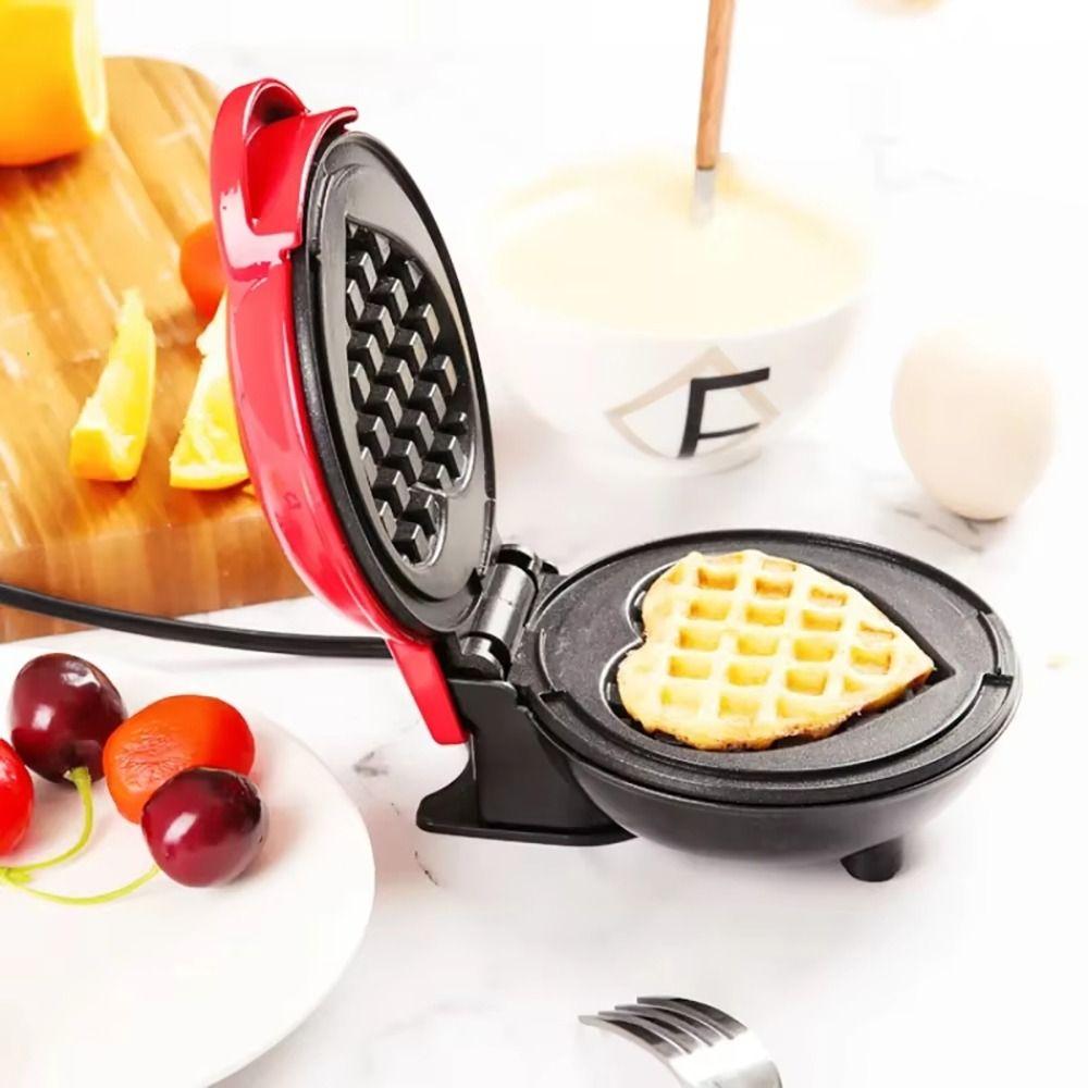 1Pcs Non-Stick Coated Cake Oven Machine Breakfast Cooking Appliance Mini Waffle Maker  Fried Eggs