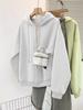Women's Retro American-Style Hooded Cotton Cardigan with Plus Velvet for Autumn/Winter 2025