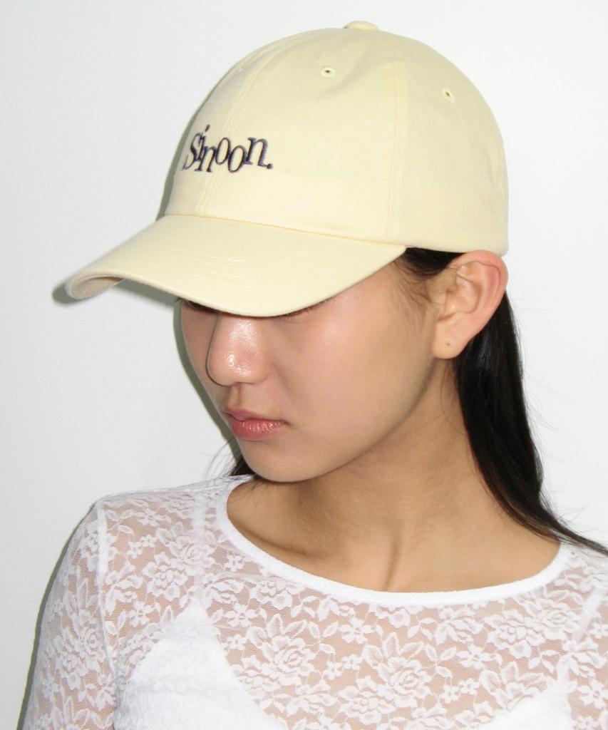 SINOON Classic Logo Cap (Cream Yellow)