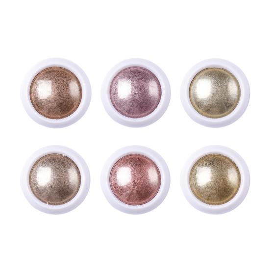 10G Chrome Nail Powder Mirror Effect Metallic Holographic Nail Pigment Powder DIY Gel Acrylic Nail Art Manicure Decoration Glitter Dust