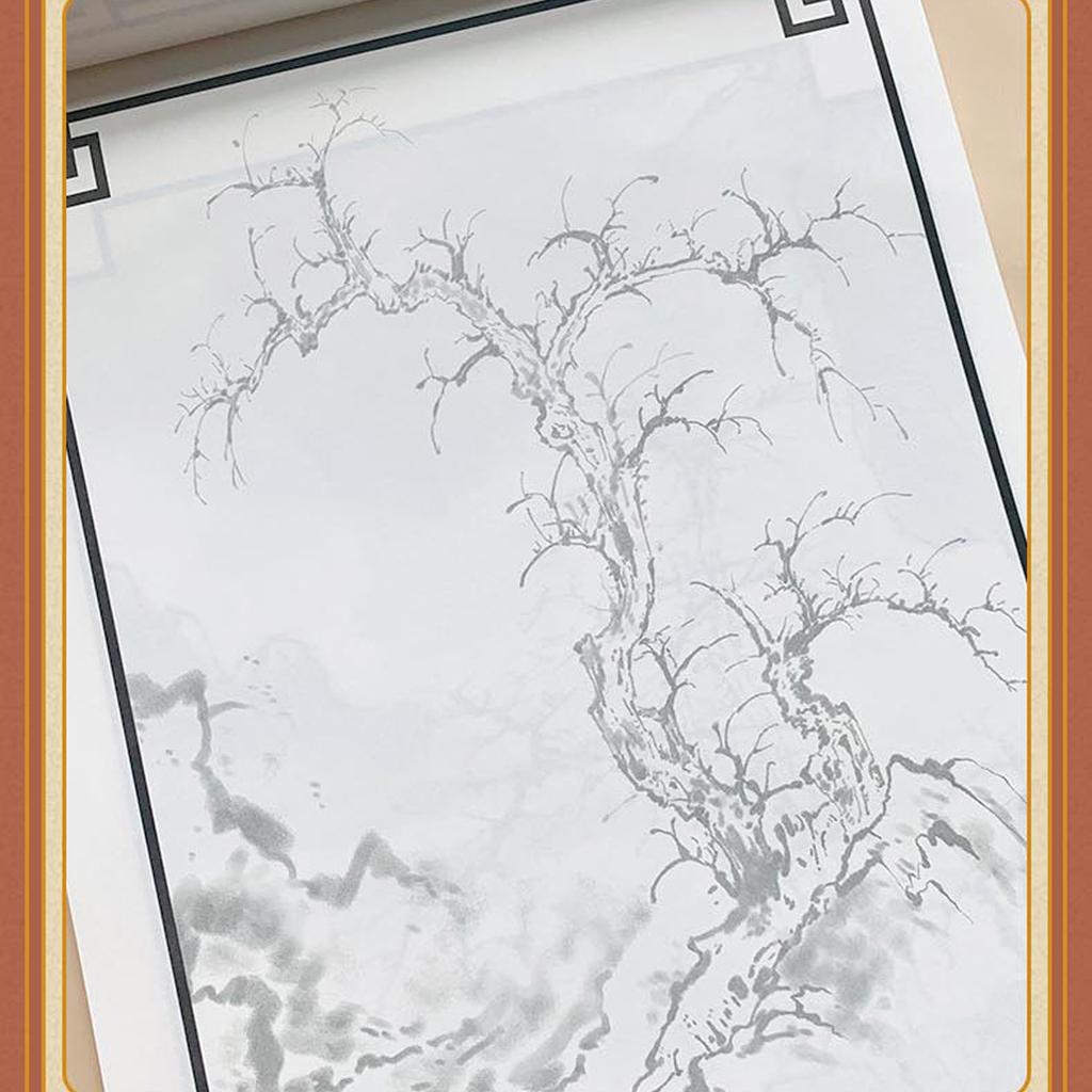 Chinese Painting Sketchbook For Kids Classical Art Practice Book With Landscapes Figures Animals
