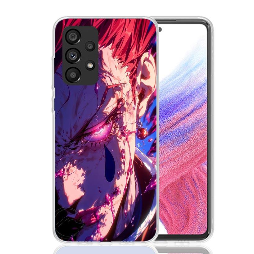 Huner X-Hunters Hisoka Phone Case For Samsung Galaxy A17 A16 A14 A15 A13 A57 A56 A54 A55 A53 A37 A36 A34 A35 A33 A26 A24 A25 A23