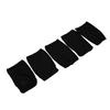 20pcs Pool Skimmer Socks Reusable Mesh Pool Filter Socks for Most Pool Skimmer Baskets Black