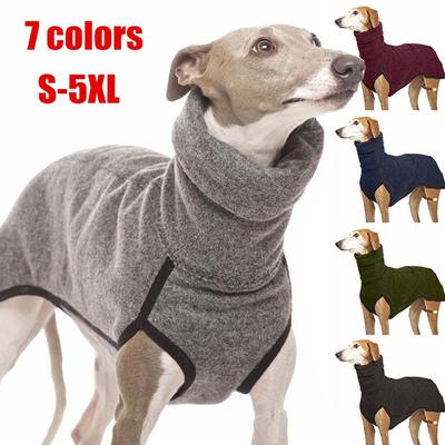 Winter Warm halten Haustier Katze Welpen Weste Tops Jacken Kleidung Weihnachten Hundekleidung Langarm Baumwollmantel mit hohem Kragen für kleine, mittelgroße und große Hunde