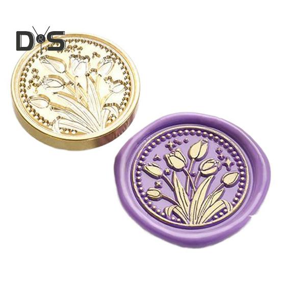 Wachssiegel-Stempel-Set, Siegelwachs-Stempelköpfe mit Holzgriff, mehrere Muster, Wachssiegel-Stempel-Set für Briefe, Grußkarten, Geschenke, Dekoration