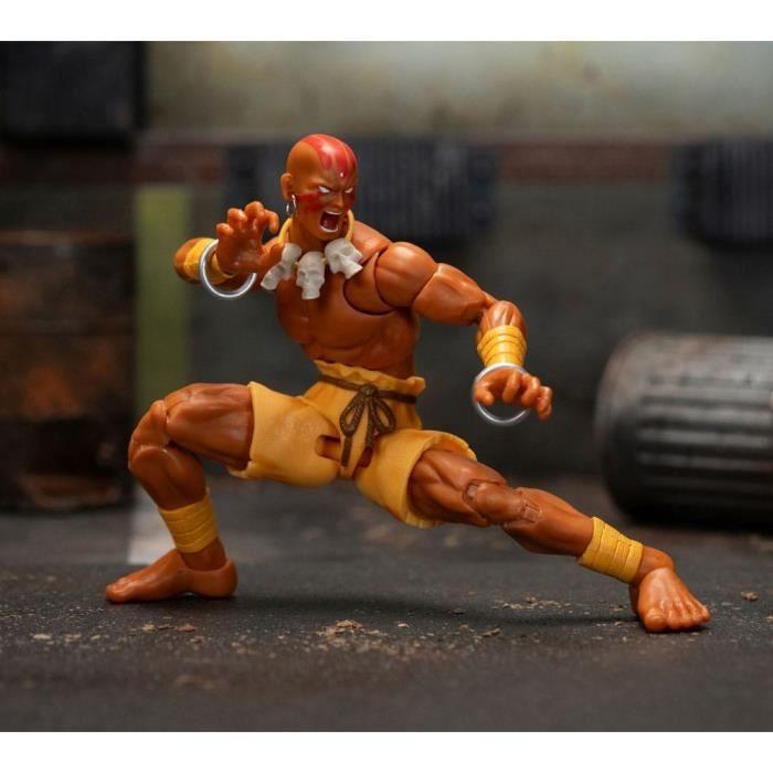 Figurka - JADA TOYS - Dhalsim - Ruchoma - 15 cm - Wymienne akcesoria