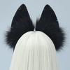 Modisches Plüsch-Wolfsohren-Haarband Haarschmuck Kostüm Kopfbedeckung für Cosplay und Mottopartys mit Realistischen Designs