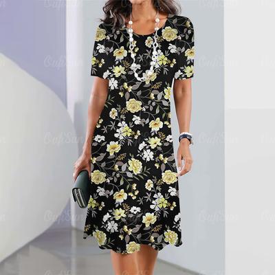 Elegante und stilvolle Damen-Partykleider mit kurzen Ärmeln