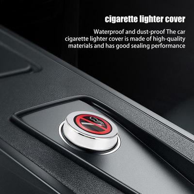Bouchons de Cache-Briquet de Voiture Bouchons Universels pour Prise de Briquet Bouchon de Cache-Prise Étanche Anti-poussière Remplacement Accessoires de Voiture Pour Hommes