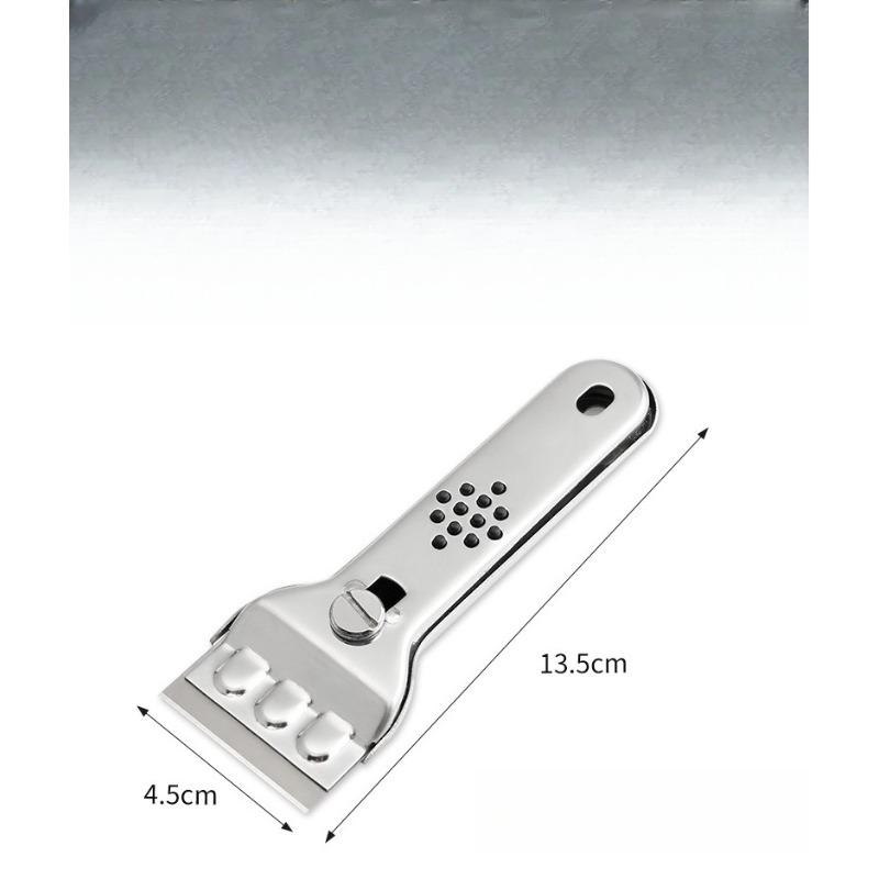 Multi Functional Cleaning Scraper, Kitchen Tile Cleaning Scraper, Wall and Floor Cleaning Scraper, Stainless Steel Cleaning Shovel