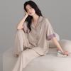 Pajamas Women's Summer Modal Short-sleeved Trousers Summer Cool Thin Loose Plus Size Women's Loungewear Set