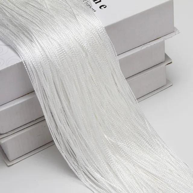 300CM X 300CM Living Room String Curtain Shiny Tassel Silver Line Cortinas Solid Color Window Home Door Divider Curtain