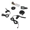 Electric Scooter Conversion Kit Waterproof GD01 Panel 17A Controller Throttle Brake Handle for 350W