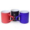 Starry Sky Heart Handle Temperature-Sensitive Color-Changing Cup with Customizable Image Logo