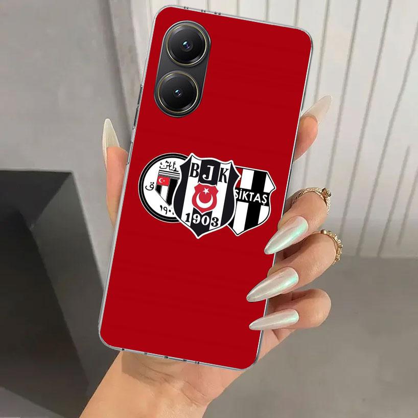 B-Besiktas B-BJK Phone Case for Xiaomi Poco X5 X6 X7 Pro F7 Ultra M7 Redmi 15 15C 13 13C 12 12C 10 10A 10C 9 9A 9C 9T Shell Poco