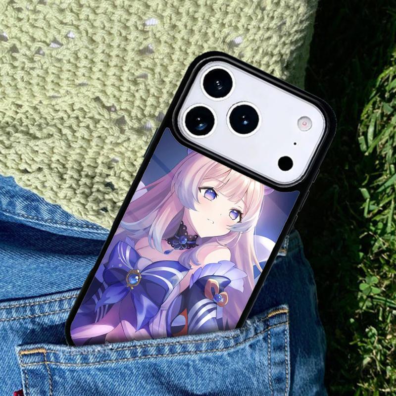 Sangonomiya Kokomi Genshin Impact Phone Case For iPhone 17 AIR 16 Pro Max 15 14 Pro 11 12 13 Shockproof Silicone Cover