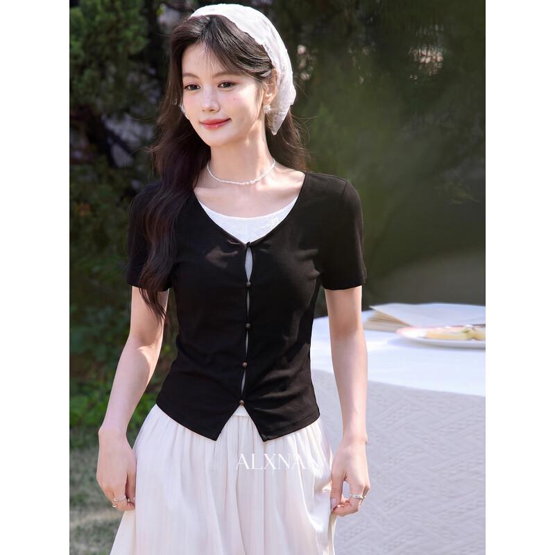 

Women s Designer Slim Fit Short Sleeve T-Shirt M