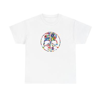 Peaceinwar T-shirt Flag Logo Tee - All Colors and Sizes