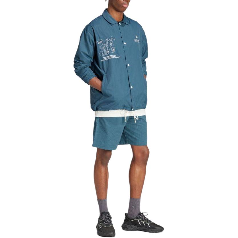 adidas Originals Freizeittrainerjacke Jacken & Mäntel Herren Blau IS2949