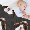 Springer Spaniel Cute Puppy Paws Throw Blanket Heavy To Sleep Sofa Sofas Furrys Blankets