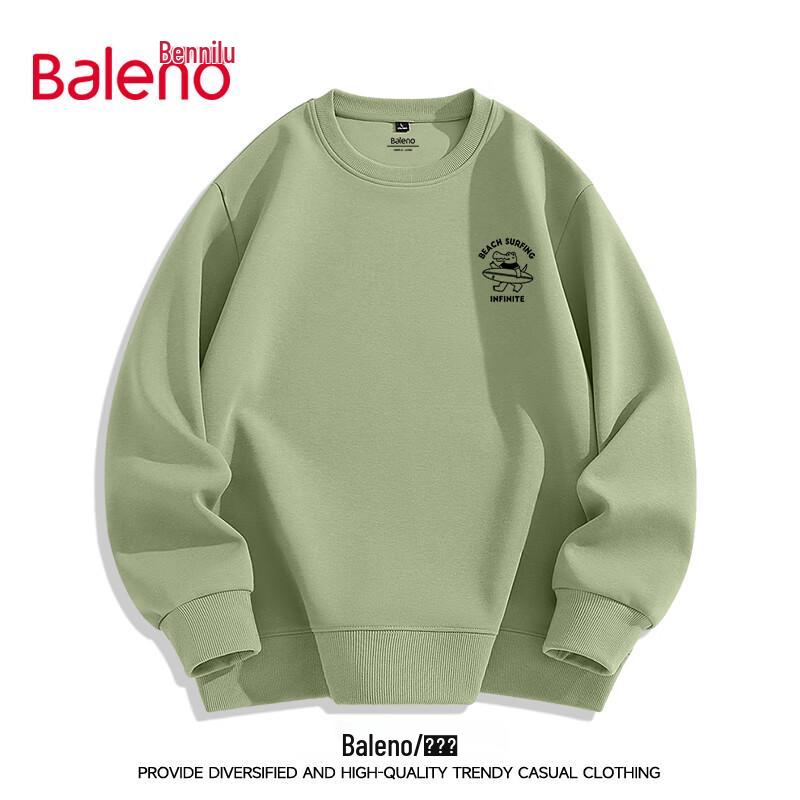 Baleno Men's JPB Surfing Crocodile Print Crew Neck Sweatshirt