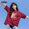 MJ STYLE Women's Cotton Graphic T-Shirt
