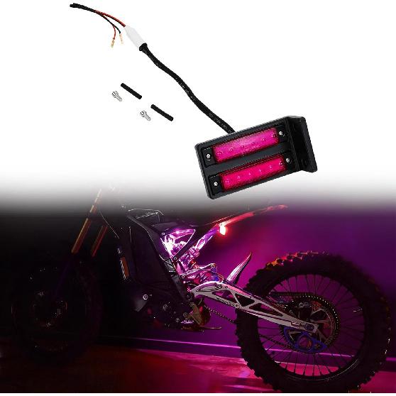 Kit de lumini inferioare (underglow) pentru Motocross Electric Surron LBX Eride Pro SS 2.0 3.0 E Ride Pro SR/S Violet