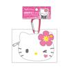 Tees Factory Sanrio Characters Plush Zipper Mascot with Y2K Hello H120 X W185 X D55mm Carabiner, Kitty, Approx. (excluding Parts), SR-5546708KT