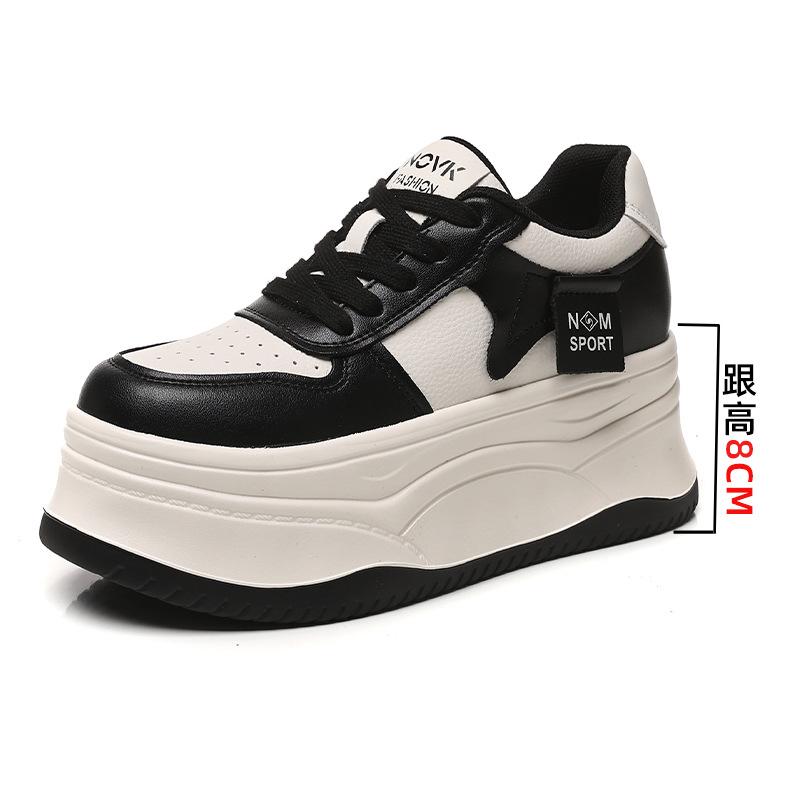 

Small women s shoes increase in height within 8c, small white shoes 2025 autumn and winter muffin platform casual single shoes are versatile for women 40