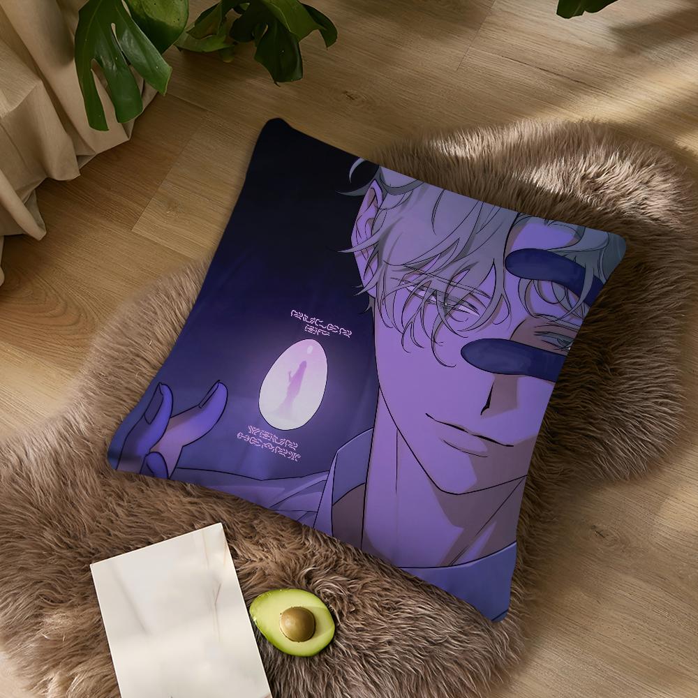 Alien Stage Luka Cool Anime Boy cushion For Bedroom Car Coffee Shop Room Soft and Living Room Sofa Decorative Pillow Cover Case