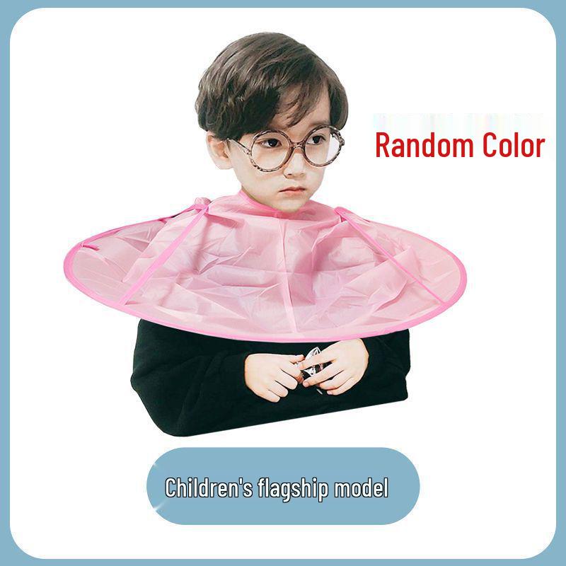 Adult & Child Non-Stick Haircut Cape for Barbers and Home