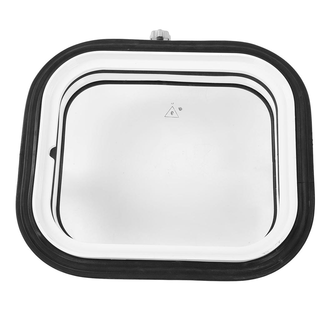 L350mm H300mm Portlight Window Tempered Glass 180 Degrees  Internal Opening Hatch Porthole for Marine Boat Yacht
