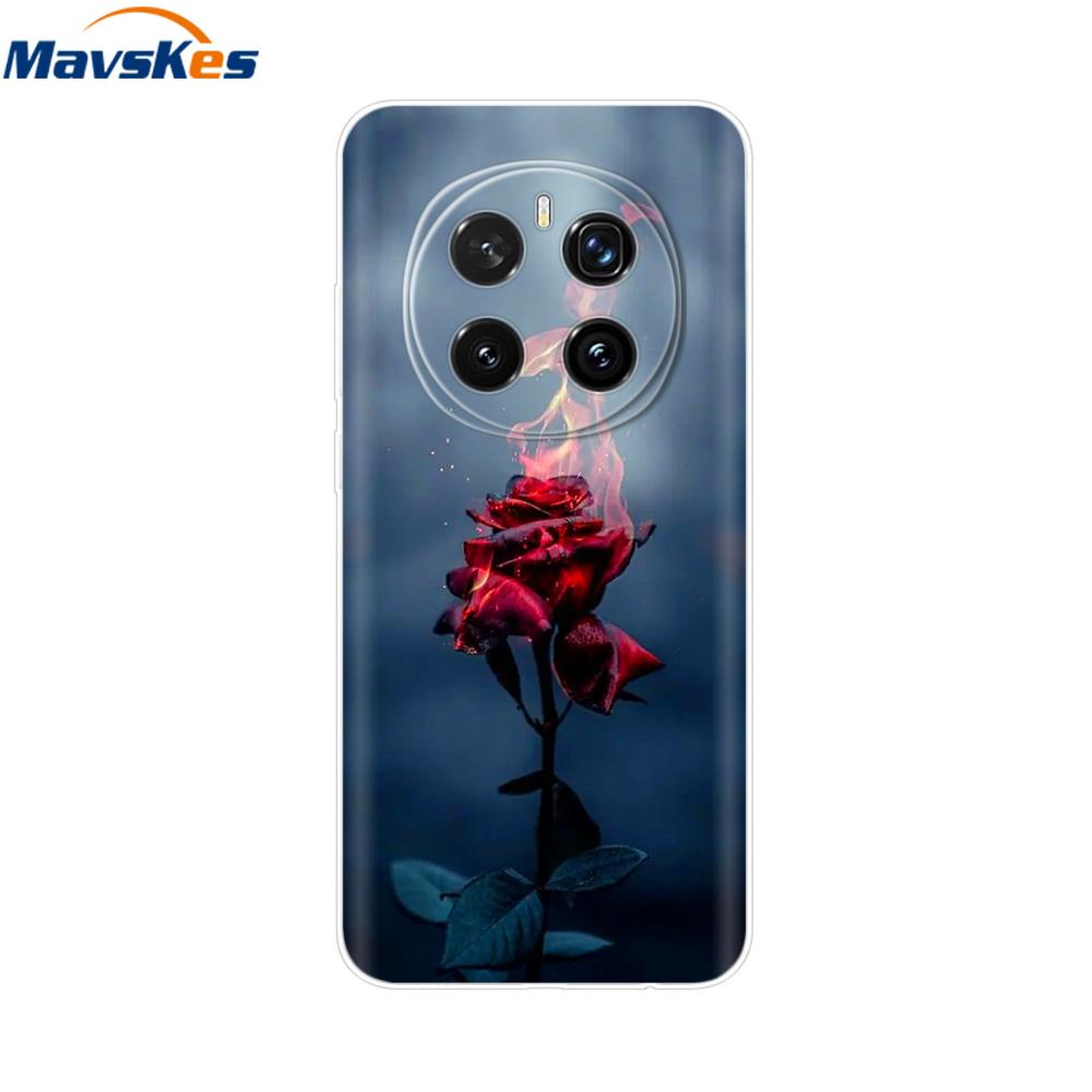 Handyhülle Für Honor Magic 7 Pro Bunt Bemalt Weich Klar Silikon Schutzhülle Für Honor Magic7 Magic 7 pro Rückabdeckung