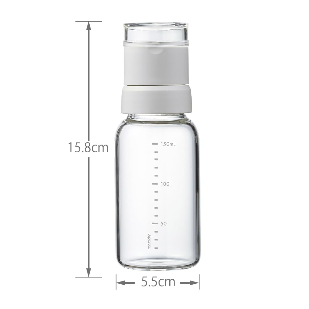 Hario Râșniță de condimente pentru susan, Capacitate 150ml, Gri pal, SMGN-150-PGR