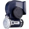 FARBIN Snail Air Horn With Compressor Relay Harness 12V 150db Super Loud Dual Tone Car Horn For Truck Motorcycle Car Accessory