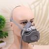 Half Face Dust Mask Respirator Dust-Proof Work Safety Rubber Mask Cotton Filter For Diy House Clean Carpenter Builder Polishing
