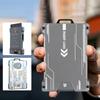 New Transparent RFID Anti-Theft Metal ID & Credit Card Holder Sleeve