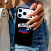 Russia Flag Phone Case For iPhone 17 Air 14 15 13 12 Max Cover For Apple 16e 11 Pro Max Plus Coque