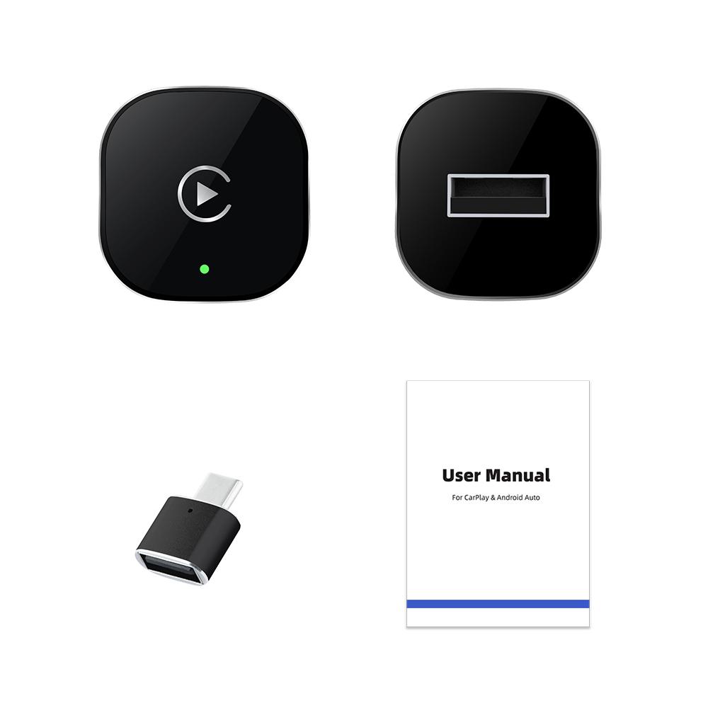 Адаптер Беспроводной CarPlay Android Auto Адаптер USB-донгл Умная Мини-коробка 2.8CM*2.6CM*1.2CM