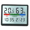 Digital Home Indoor Temperature Humidity Meter with LCD Display - Professional Thermometer Hygrometer Sensor for Weather Station