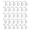 30Pcs Clothes Hanger Connectors Durable Space-saving Strong Bearing Cascading Outfit Clothes Hanger Connector Hooks for Home