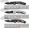 Sharp Stainless Steel Pocket Folding Knife Portable Lightweight Outdoor Camping Hiking Fruit Knife Peeler Survival Tool