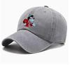 Wolf Oma Basecap Sonnenschutz Cartoon Cartoon TV-Animation Gewaschen Hip Hop Hut Männer und Frauen Streetwear Basecaps