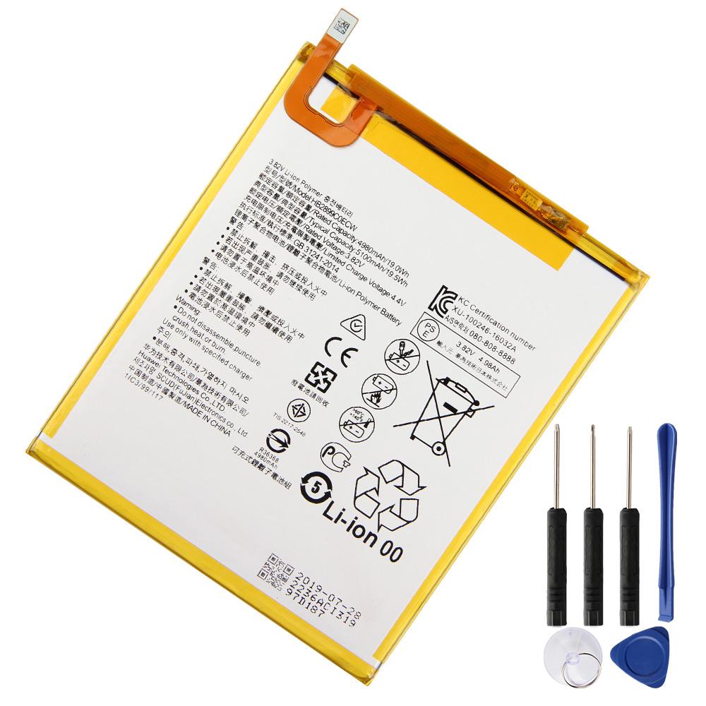 Rechargeable Lithium Battery For Huawei M3 8.4  Tablet HB2899C0ECW Tablet Battery 5100mAh