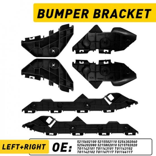 For 2009-2013 Toyota Corolla Rear Bumper Retainer Cover Brackets Left Right EOA