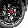 ICTB3 4pcs/set 60mm Tesla Car Wheel Center Hub Cap Cover Emblems Sticker Car Logo Car Styling Accessories for Tesla Model 3 Y S X