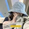 Fisherman Hat Large Size Cotton Sun Protection Wide Brim Summer Style For Casual Wear