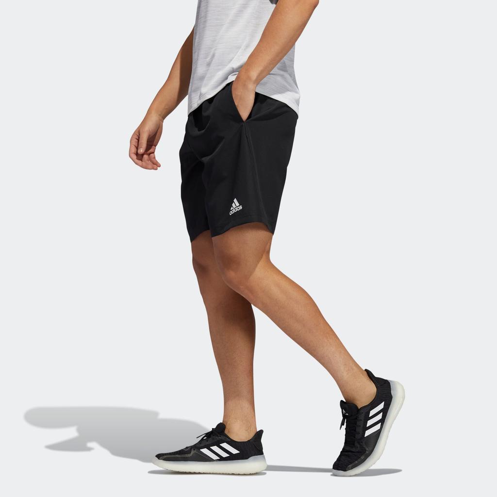 adidas Aeroready Training Moisture-Wicking Comfortable Casual Shorts Men Shorts Black White GL3420