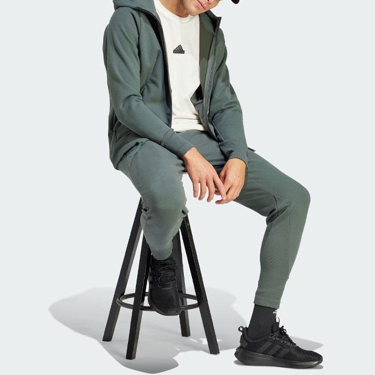 Adidas Z.N.E. Hooded Track Jacket Men Jacket Green IR5240