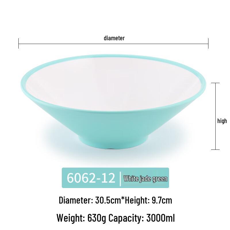 A5 Melamine Conical Noodle Bowl